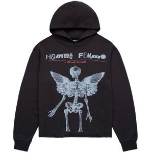 Homme + Femme "Circle Of Life" Hoodie - Black